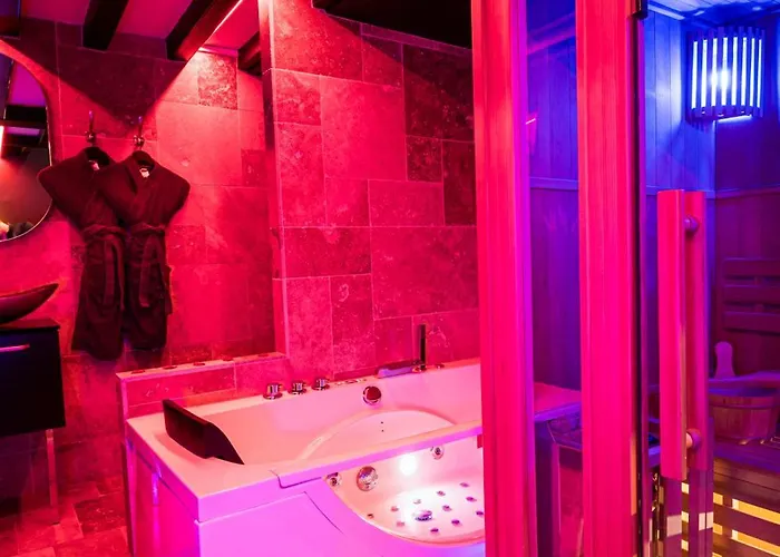 Loveroom Sauna, Balneo, Parking Prive Dans Le Centre De * オンフルール